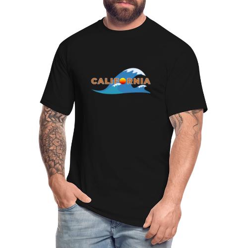 Blue Wave California - Men's Tall T-Shirt