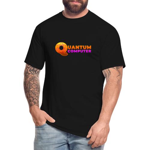 Quantum computer: Quantum Logic Unleashed - Men's Tall T-Shirt