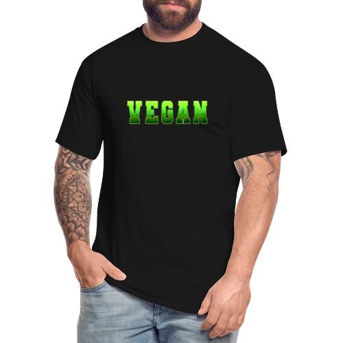 Green Wave Vegan - Men's Tall T-Shirt