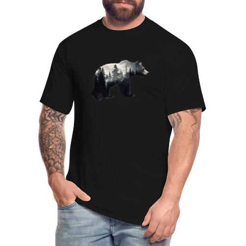 Forest Within the Bear - Men's Tall T-Shirt