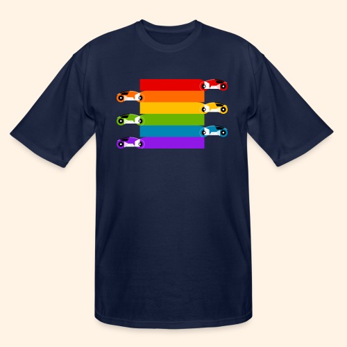Pride on the Game Grid - Men's Tall T-Shirt