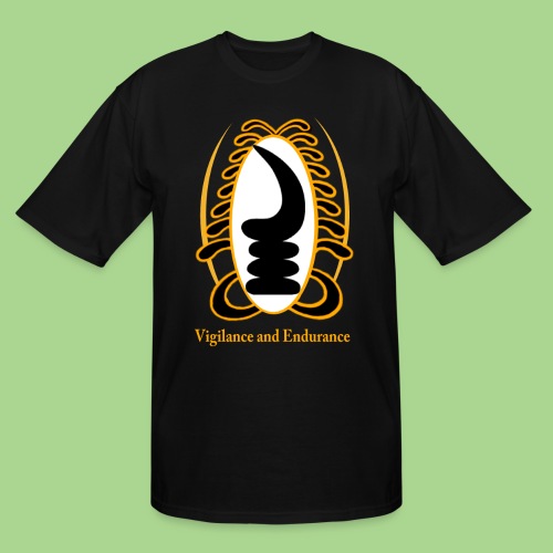 VIGILANCE AND ENDURANCE2 png - Men's Tall T-Shirt