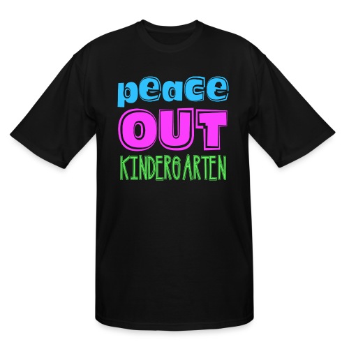 Kreative In Kinder Peace Out - Men's Tall T-Shirt