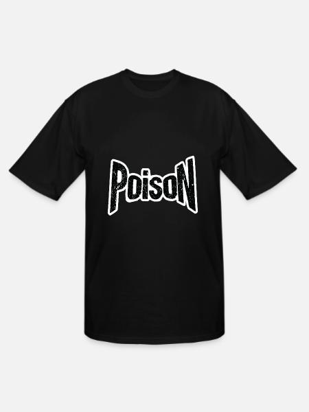 poison title Only - Men's Tall T-Shirt - black