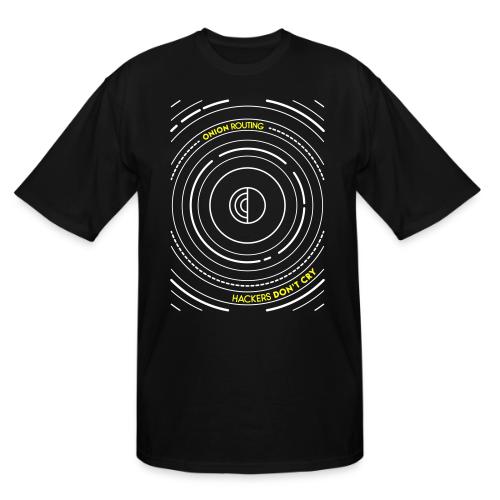 Onion Routing - Men's Tall T-Shirt