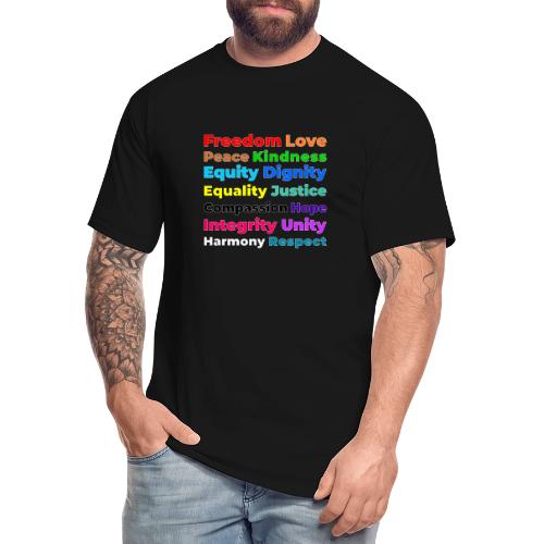 Words of Light - Men's Tall T-Shirt
