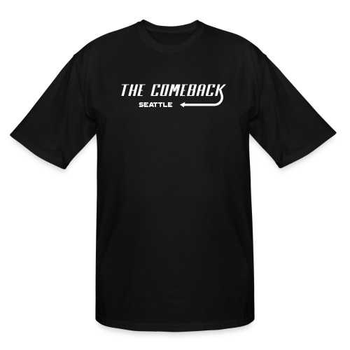 Comeback Seattle White - Men's Tall T-Shirt
