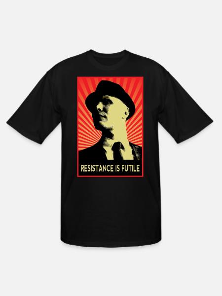 Observer Fringe - Men's Tall T-Shirt - black