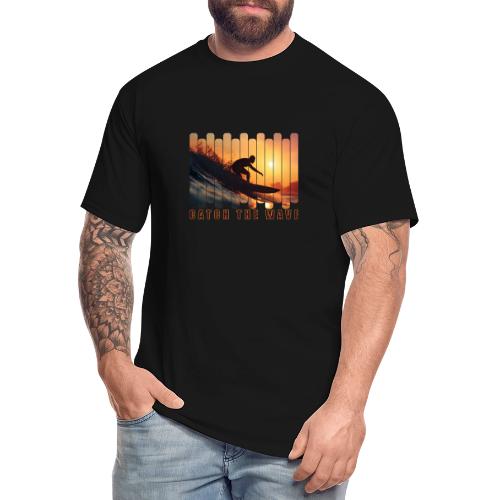 Surfing: Catch the Wave - Men's Tall T-Shirt