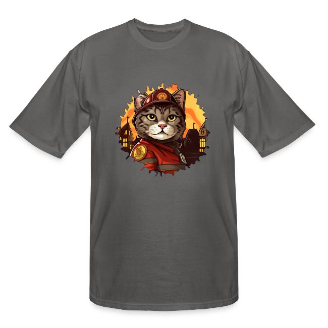 Firefighter cat