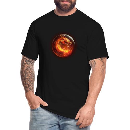 Shadow Dragon Rise - Men's Tall T-Shirt