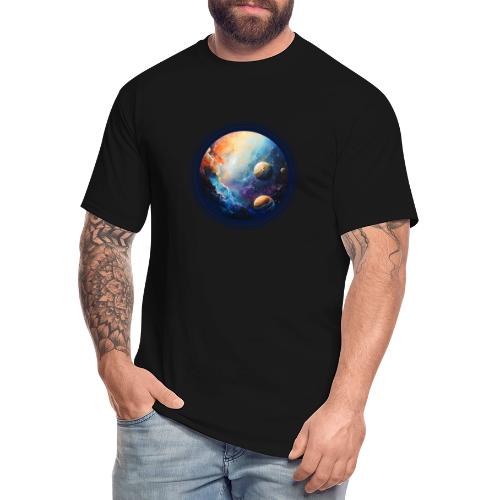 Nebula of Planets - Men's Tall T-Shirt