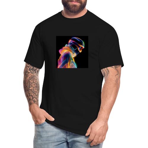 Snowboarding: Neon Gravity Ride - Men's Tall T-Shirt