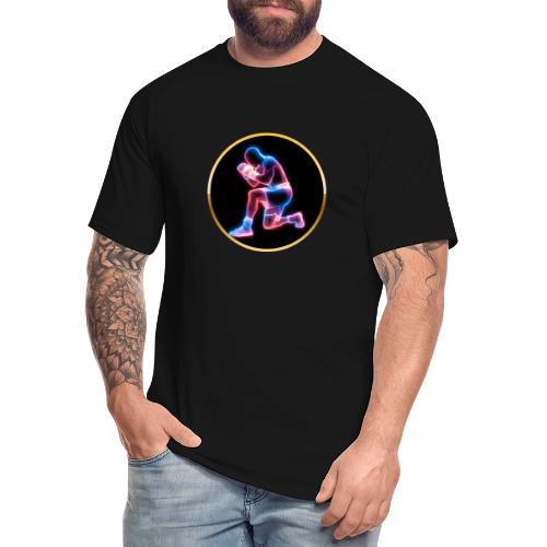 Neon Boxing Focus - Men's Tall T-Shirt