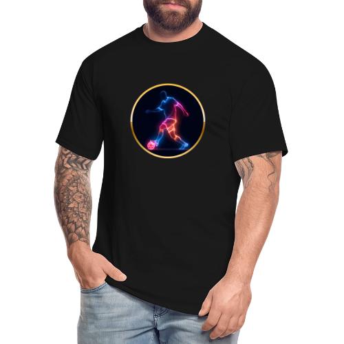 Soccer: Electric Kick Ring - Men's Tall T-Shirt