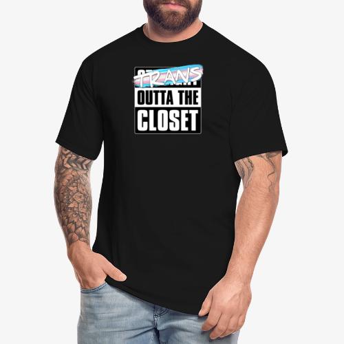 Trans Outta the Closet - Transgender Pride - Men's Tall T-Shirt