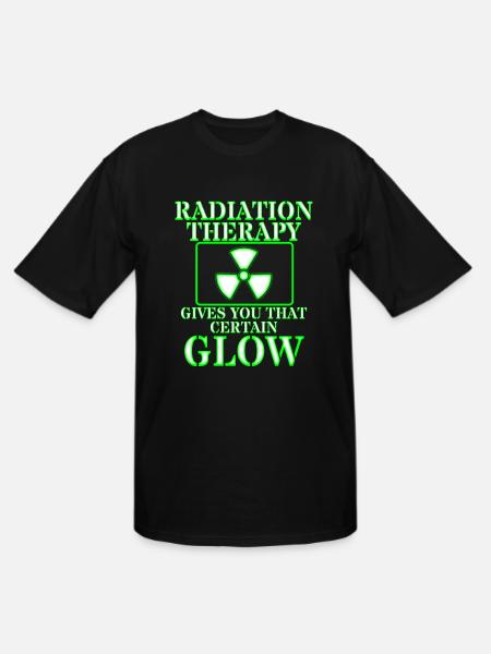 Radiation Therapy - Men's Tall T-Shirt - black