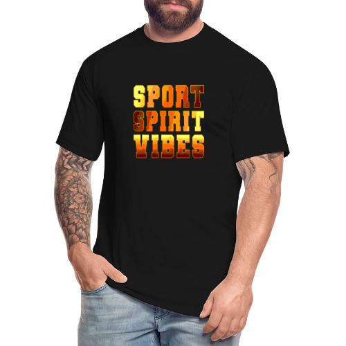 Sport Spirit Vibes Gradient - Men's Tall T-Shirt
