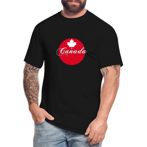 Canada in red and white - Men's Tall T-Shirt