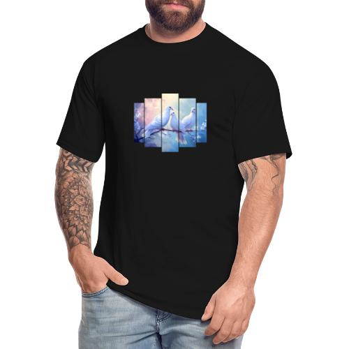 Symbols of Peace and Serenity - Men's Tall T-Shirt