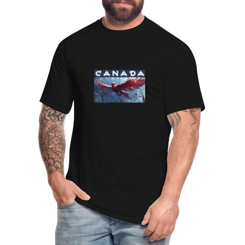 Canada Rising - Men's Tall T-Shirt