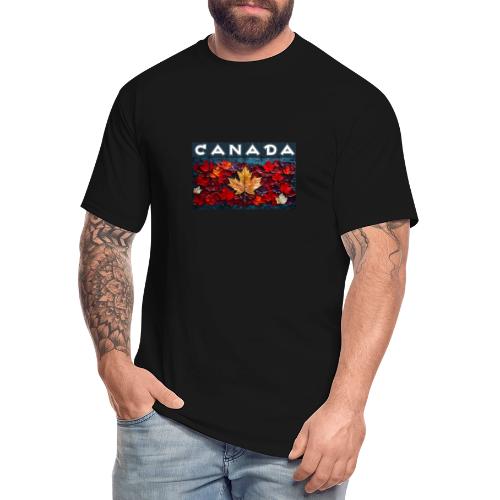 Canada's Living Canvas - Men's Tall T-Shirt
