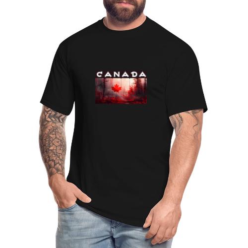 Canada Nature Vibes - Men's Tall T-Shirt