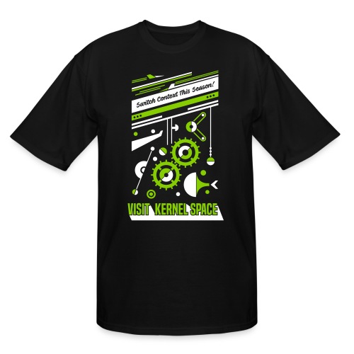 Kernel Space - Men's Tall T-Shirt
