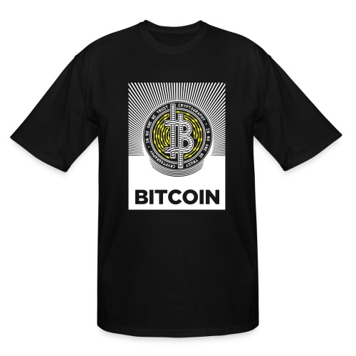 Bitcoin - Men's Tall T-Shirt
