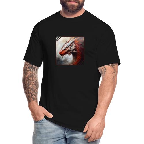 Mystic Dragon Realm - Men's Tall T-Shirt