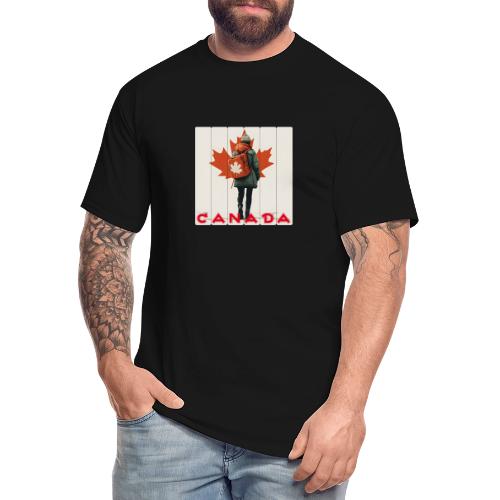 Canada: Proud Canadian Woman - Men's Tall T-Shirt