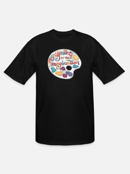 Pigment Of Your Imagination - Men's Tall T-Shirt - black