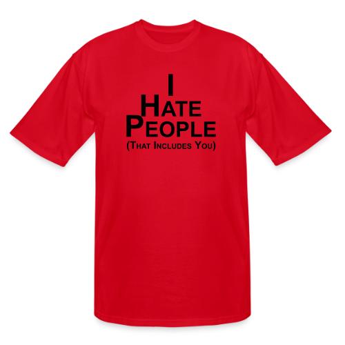 I Hate People (women) - Men's Tall T-Shirt