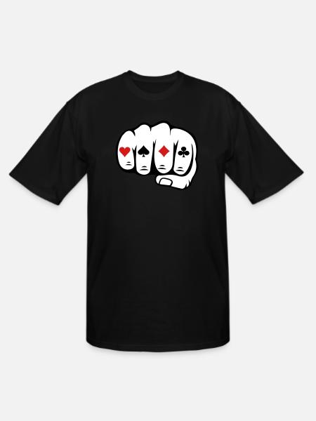 Casino - Men's Tall T-Shirt - black