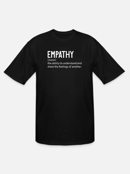 EMPATHY New - Men's Tall T-Shirt - black