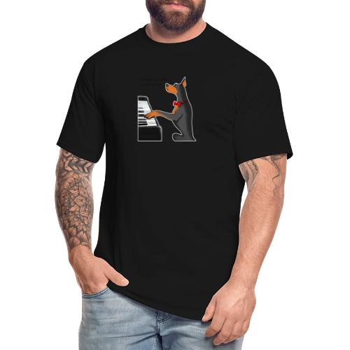 On video call with your teacher - Men's Tall T-Shirt