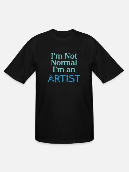 ARTIST - Men's Tall T-Shirt - black
