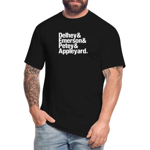 Delhey & Emerson & Petey & Appleyard. - Men's Tall T-Shirt