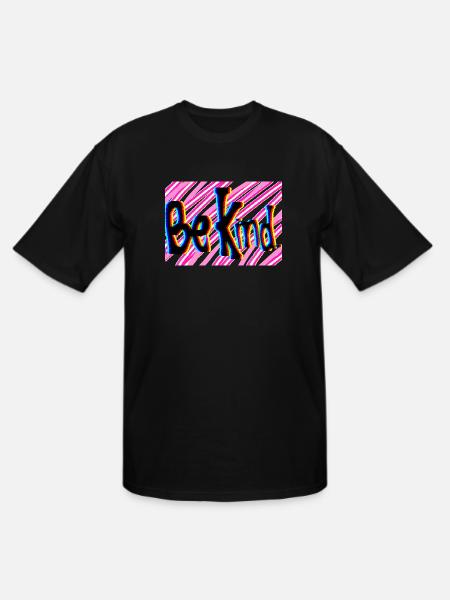Bekind - Men's Tall T-Shirt - black