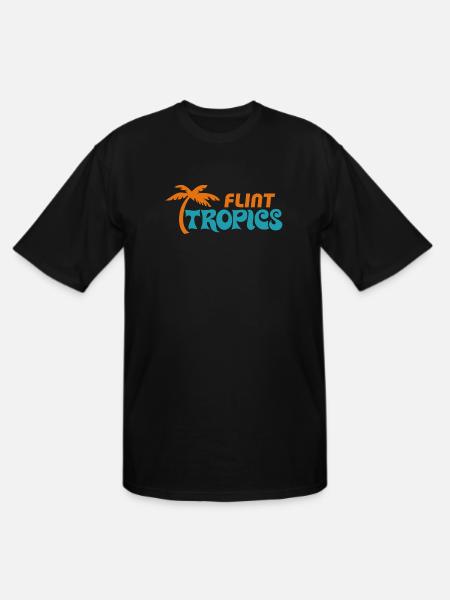 Flint Tropics SemiPro Jersey - Men's Tall T-Shirt - black