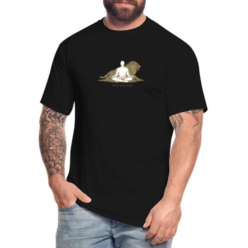 Silence Builds Kings Meditation Lion - Men's Tall T-Shirt