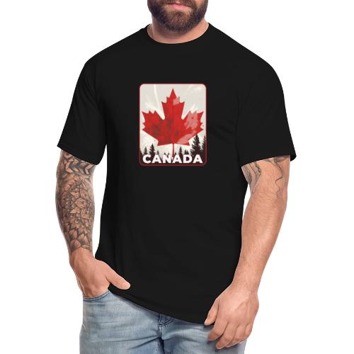 Echoes of Canada - Men's Tall T-Shirt