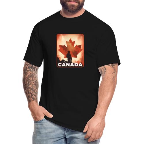Canada Stands Tall - Men's Tall T-Shirt