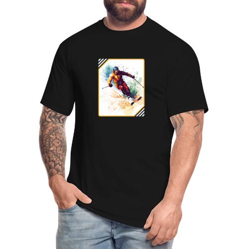 Winter Skiing Escape - Men's Tall T-Shirt
