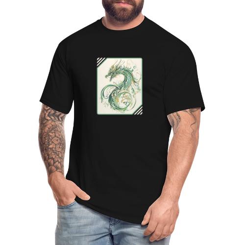 Brush of the Dragon - Men's Tall T-Shirt
