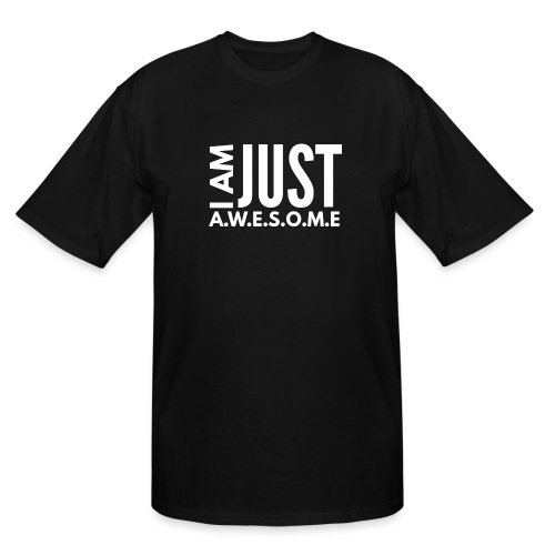I AM JUST AWESOME - WHITE CLASSIC - Men's Tall T-Shirt