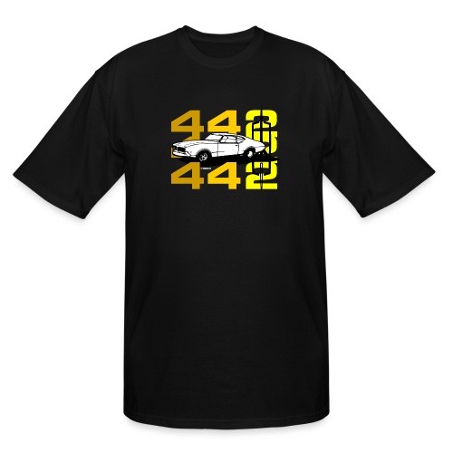 auto_oldsmobile_442_002a - Men's Tall T-Shirt