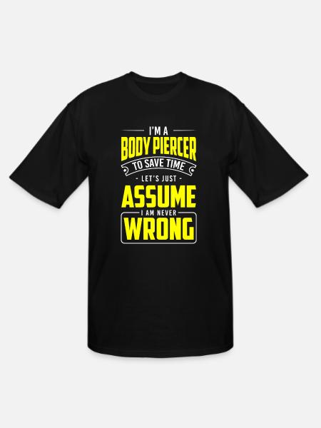 Piercing Piercing Jewellery Studio - Men's Tall T-Shirt - black