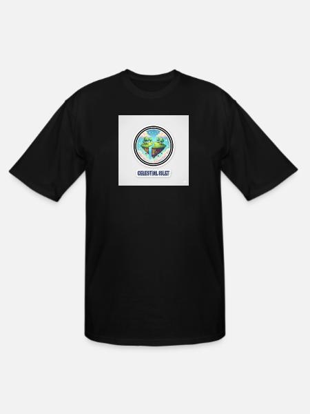 Celestial Islet - Men's Tall T-Shirt - black