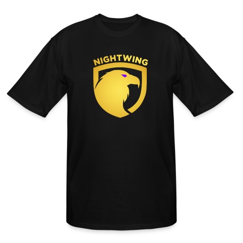 Nightwing Gold Crest - Men's Tall T-Shirt